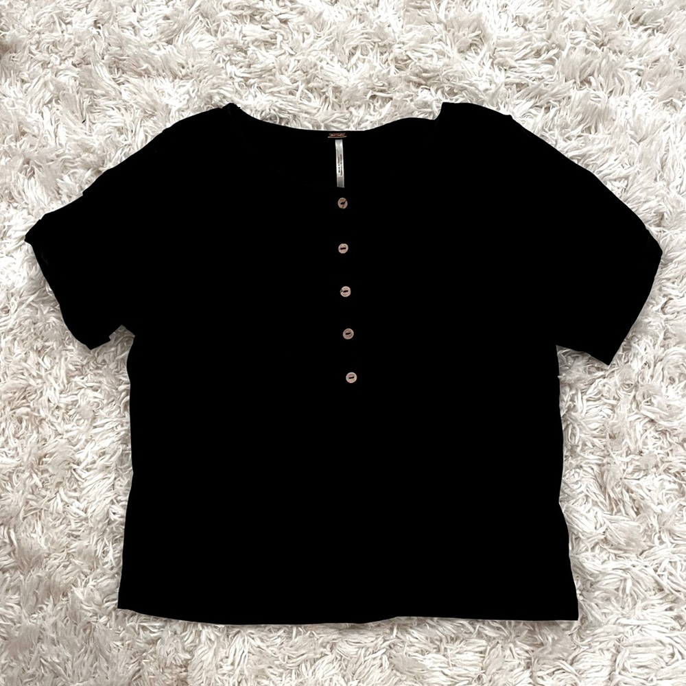 Free People Cropped T-Shirt